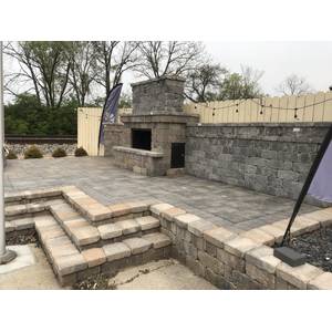 Deck & Fire Place